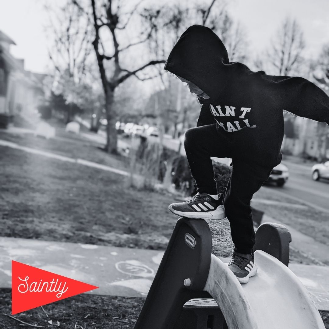 Kids Hood - Navy