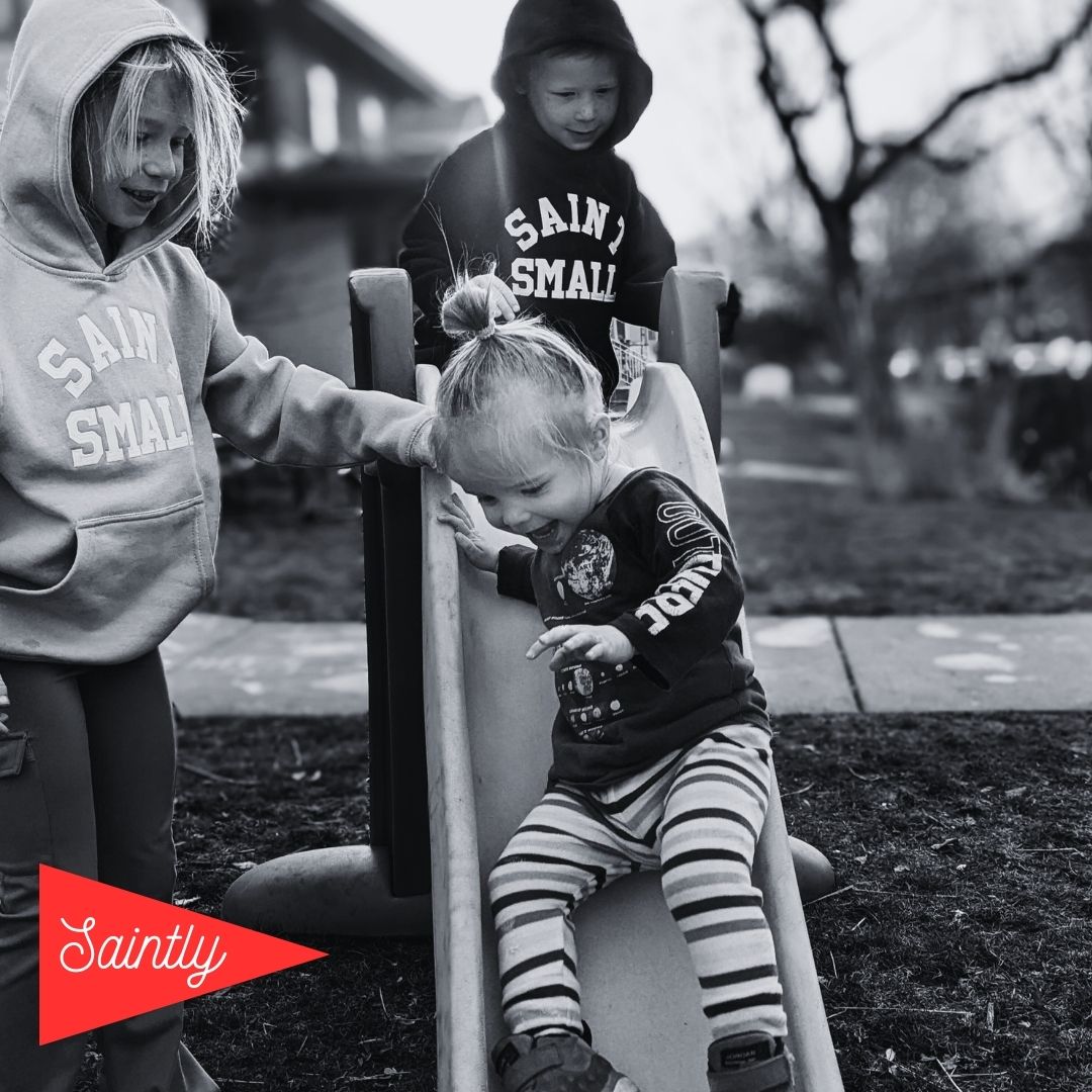 Kids Hood - Navy