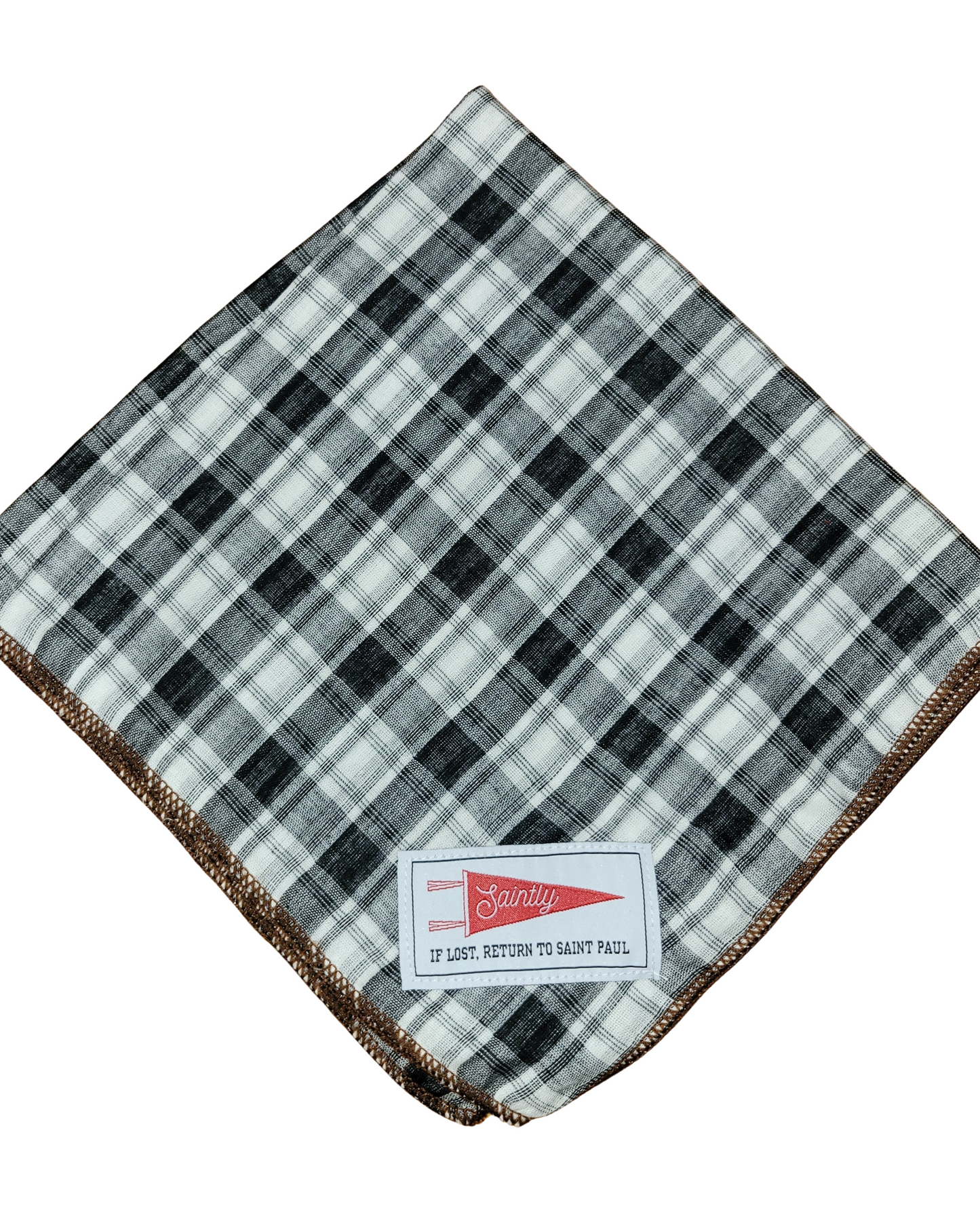 Plaid Reversible Kerchief