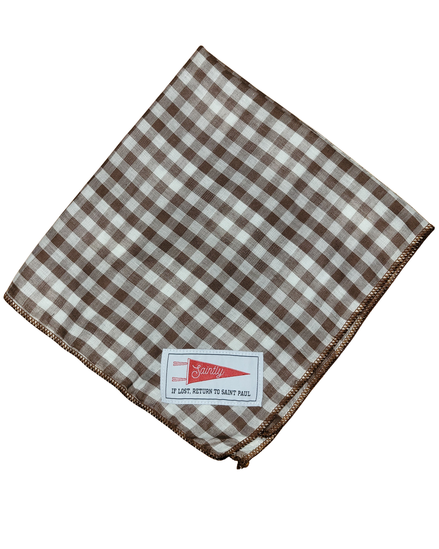 Plaid Reversible Kerchief