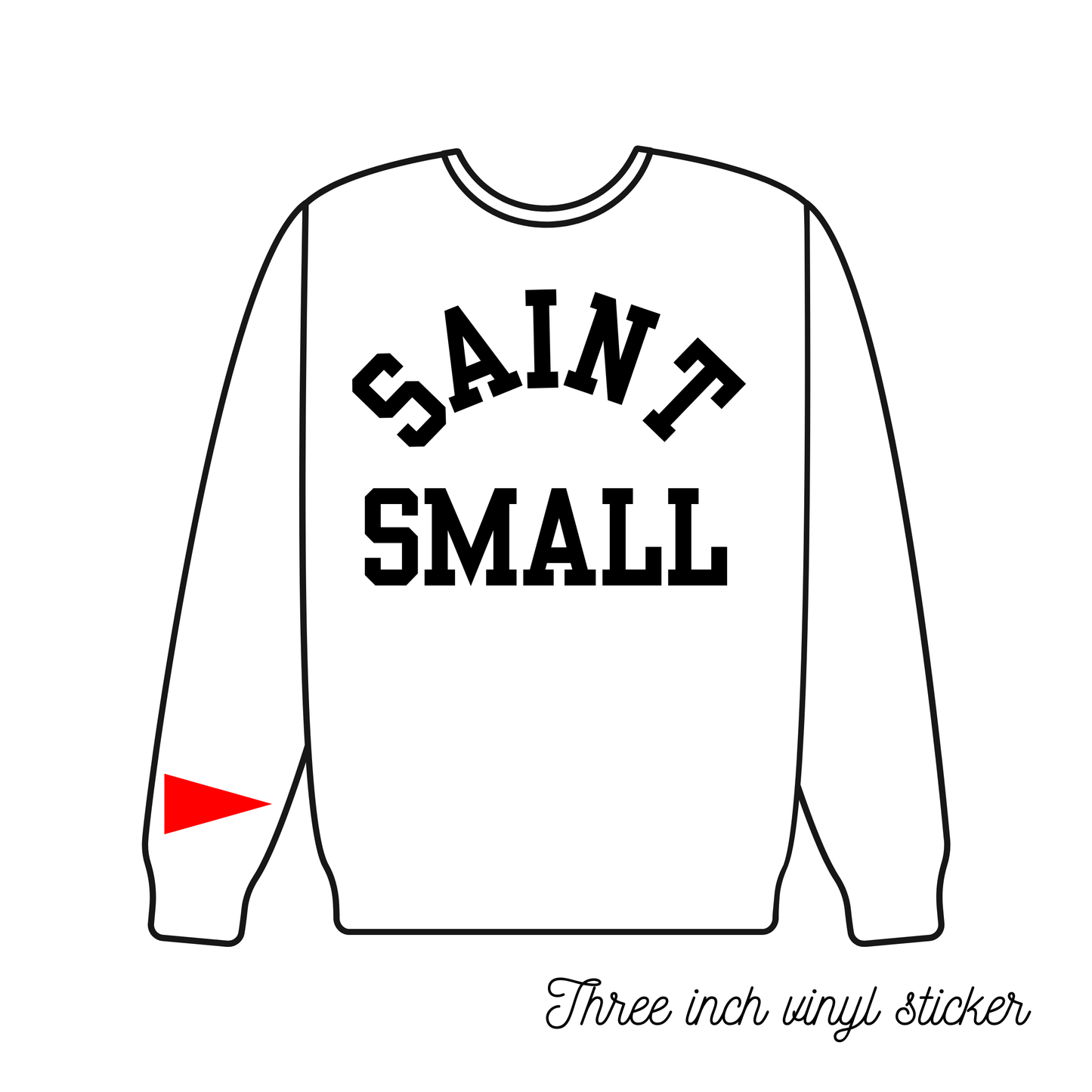 Saint Small Sticker