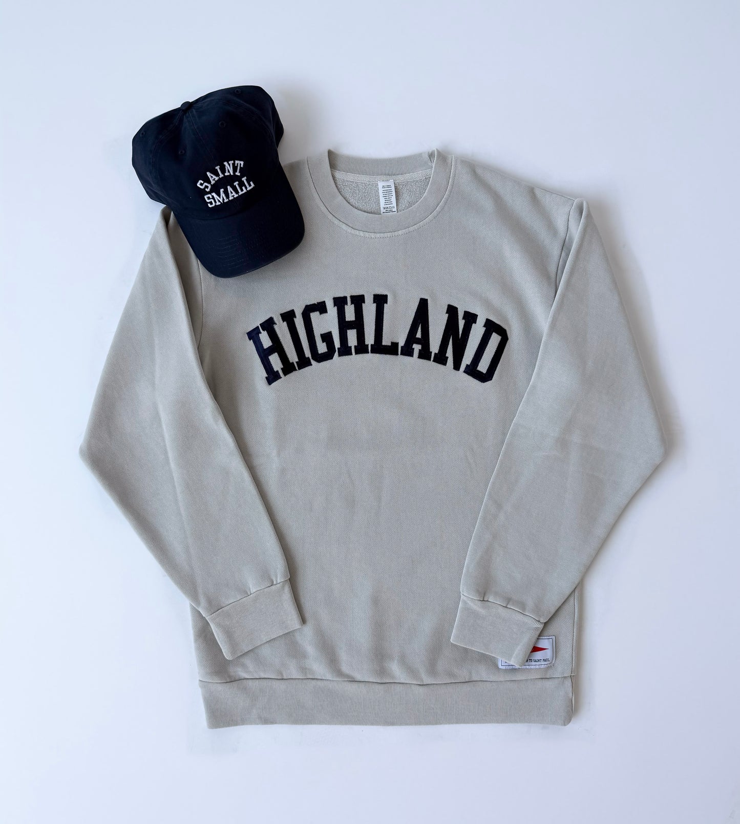 Embroidered Highland Crew