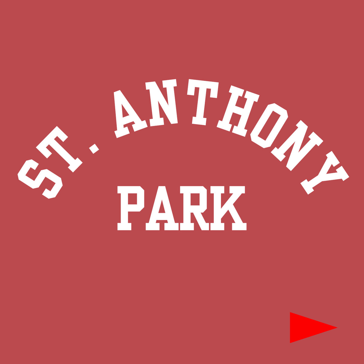 Embroidered Saint Anthony Park Crew