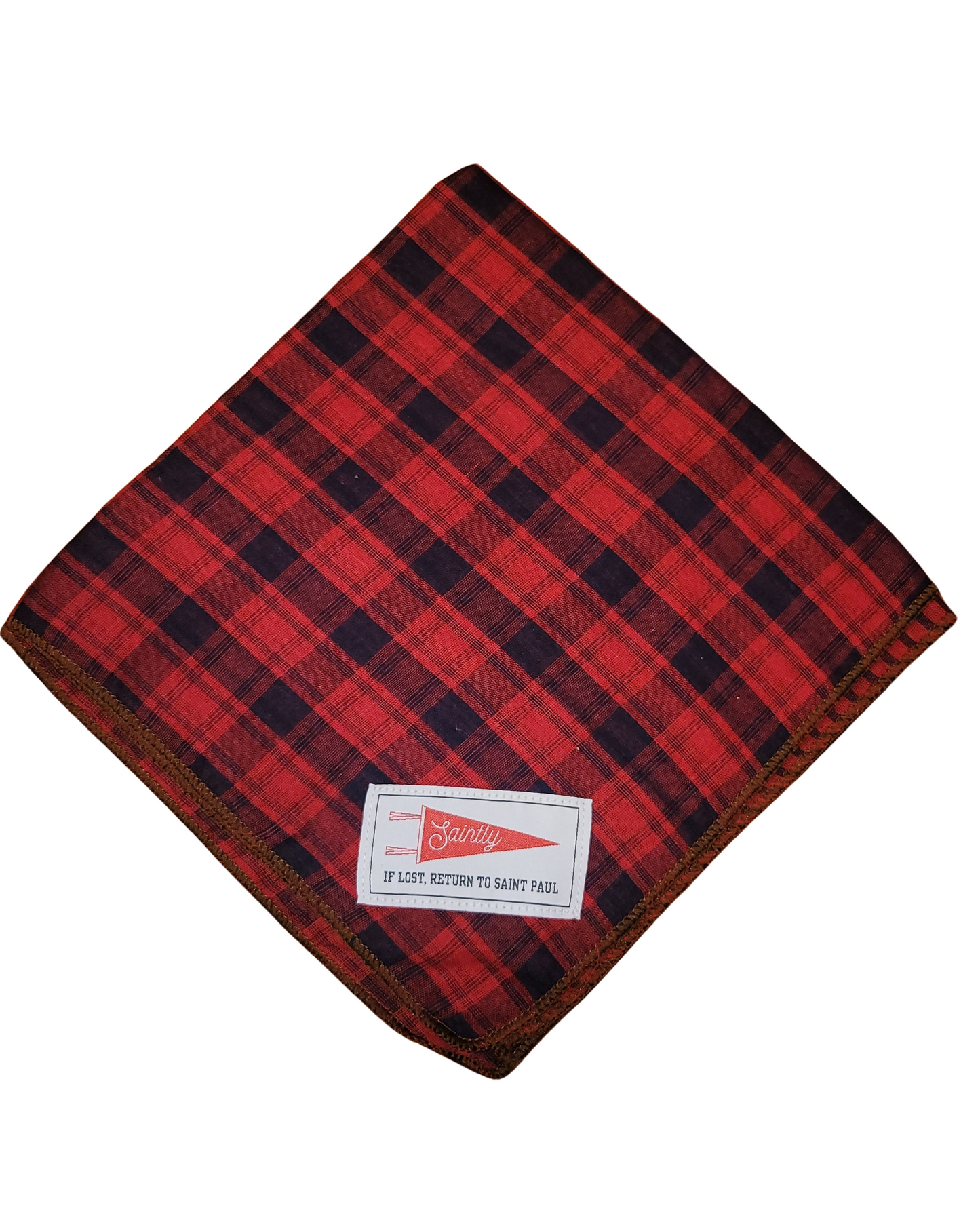 Plaid Reversible Kerchief