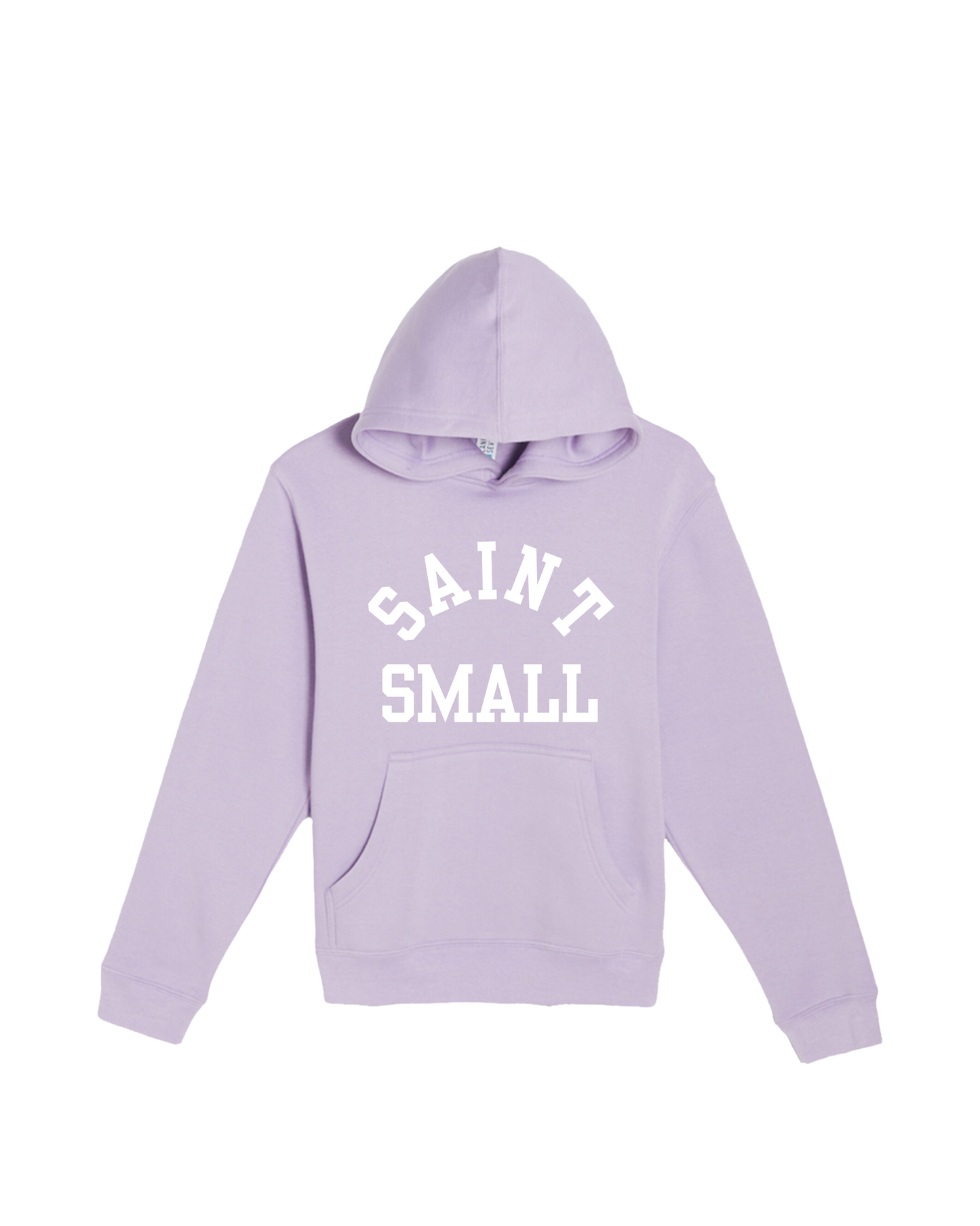 Embroidered Kids Hood - Lilac