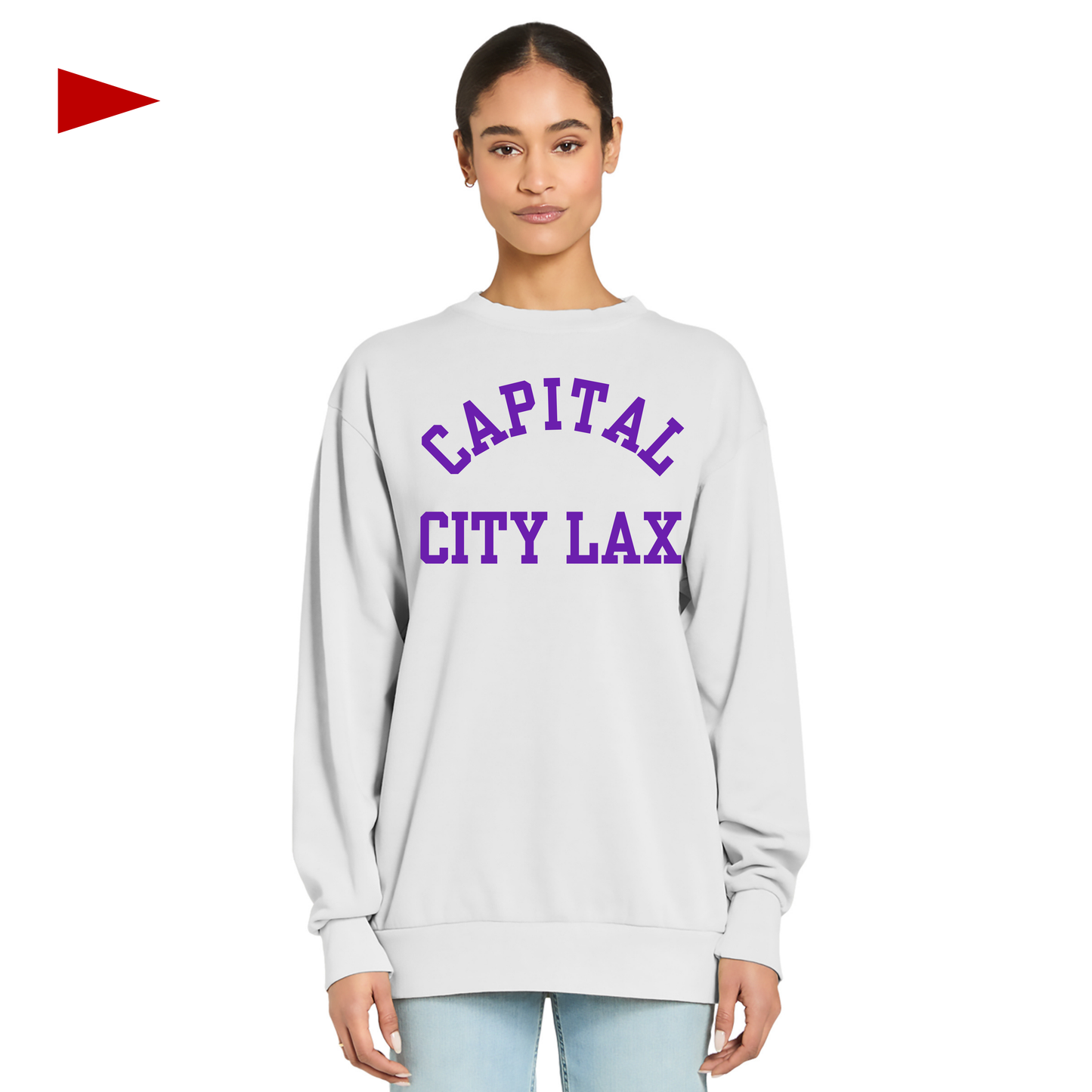 Saintly x Capital City Lax - Embroidered Lunar Crew