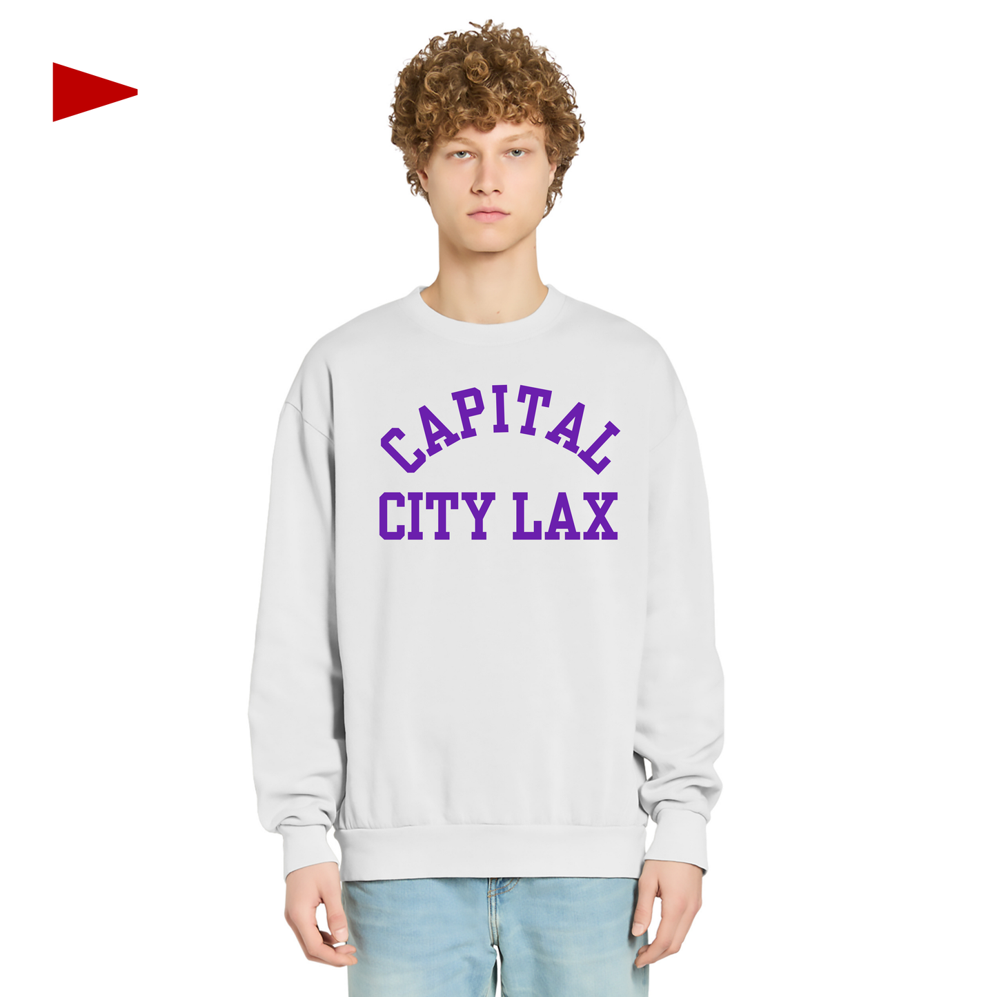 Saintly x Capital City Lax - Embroidered Lunar Crew