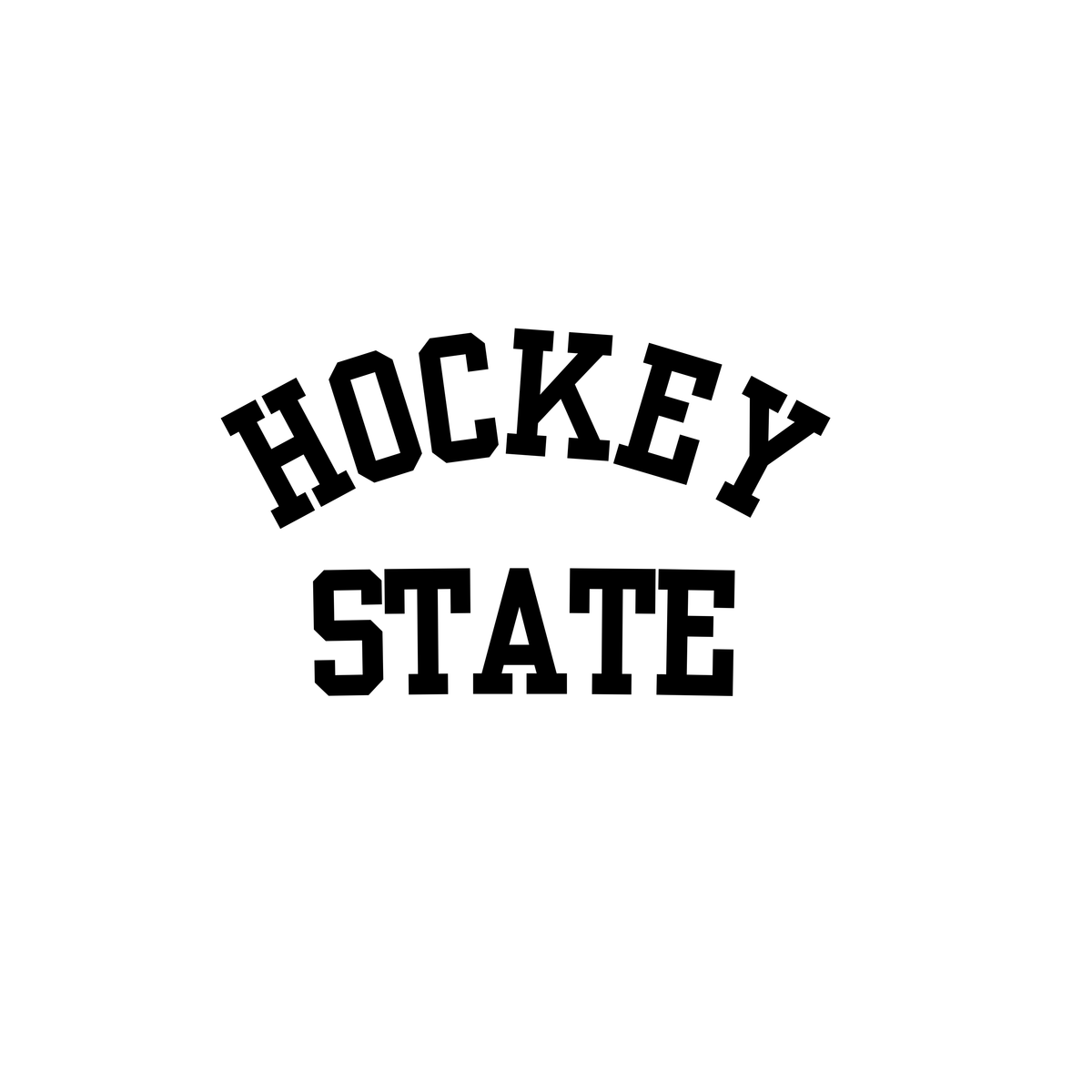Moss Embroidered Hockey State crew