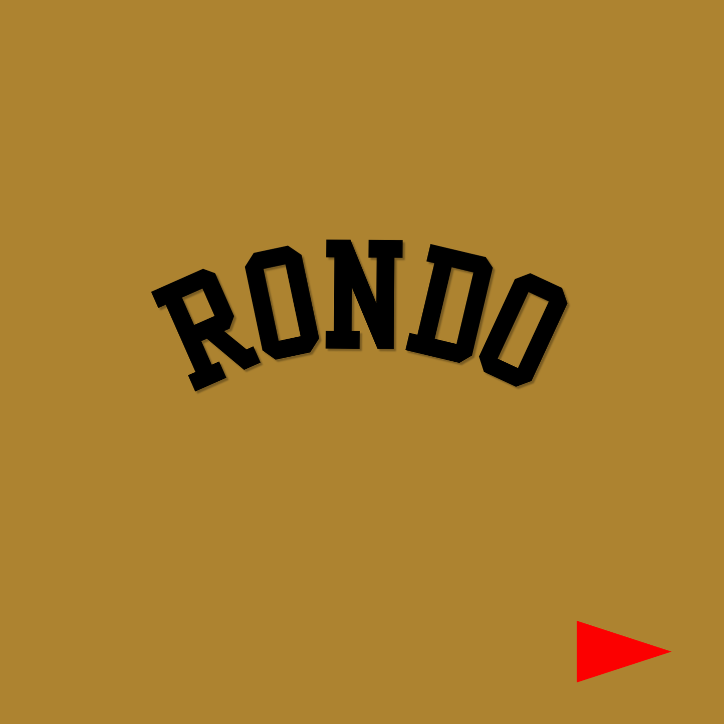 Embroidered Rondo Crew
