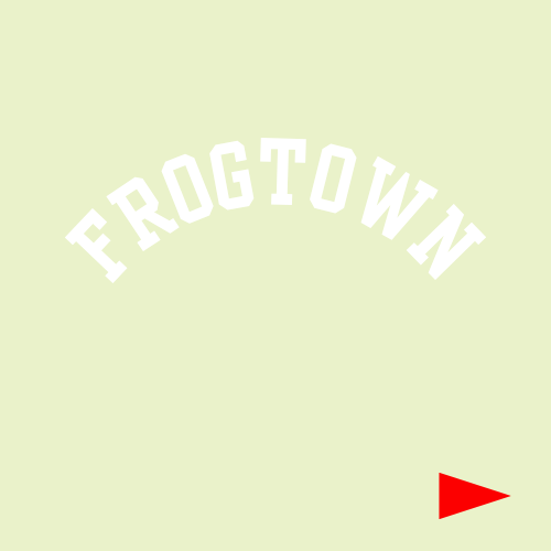 Embroidered Frogtown Crew