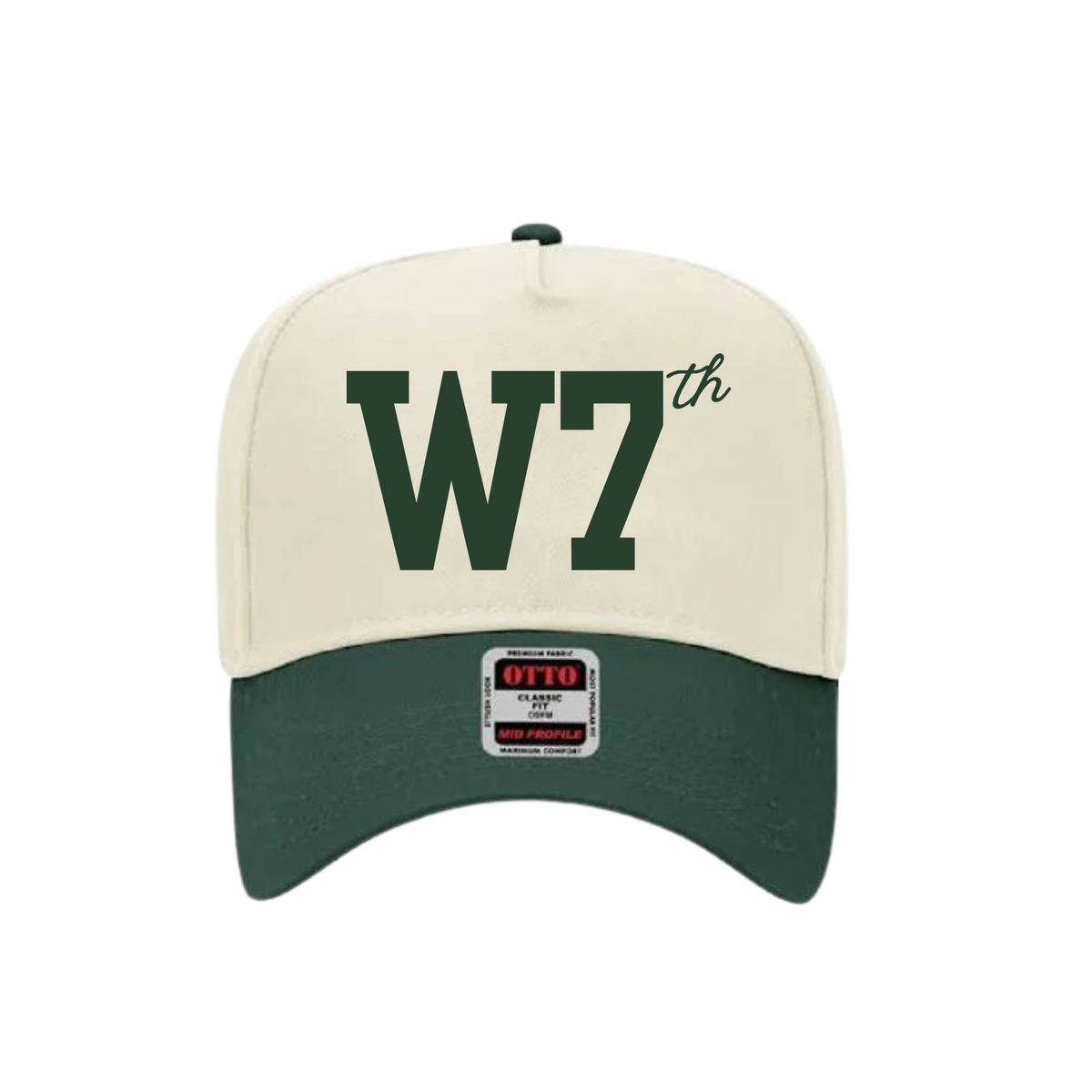 Embroidered West 7th Two-Toned Snapback