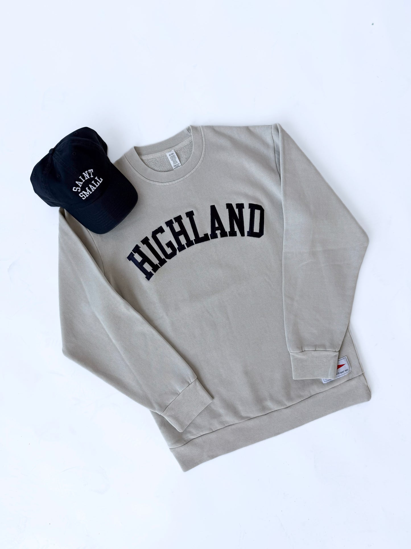 Embroidered Highland Crew