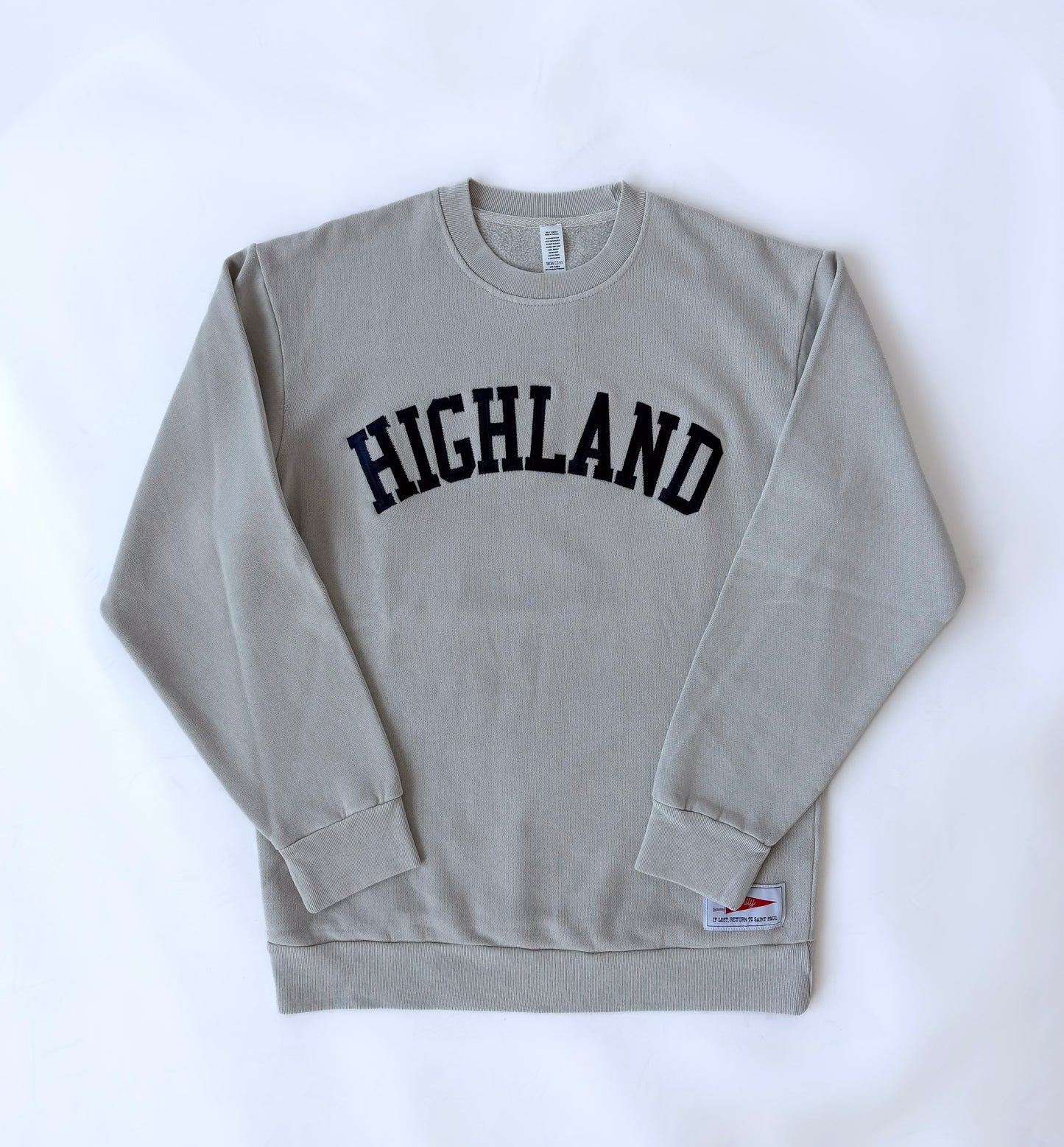 Embroidered Highland Crew
