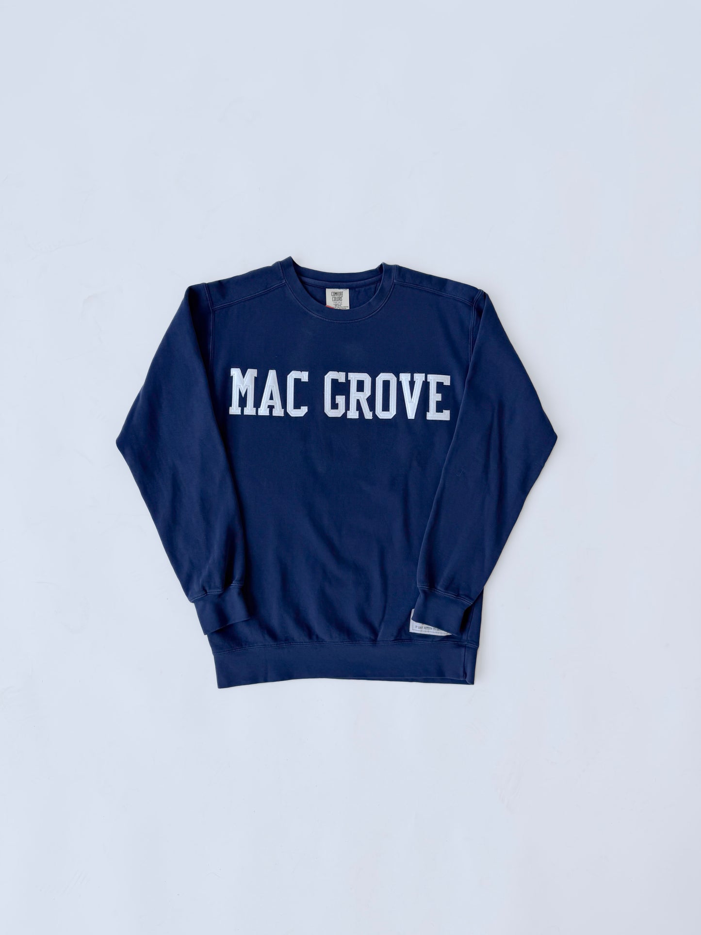 Embroidered Mac Grove Crew