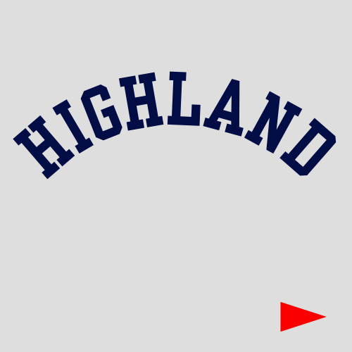 Embroidered Highland Crew