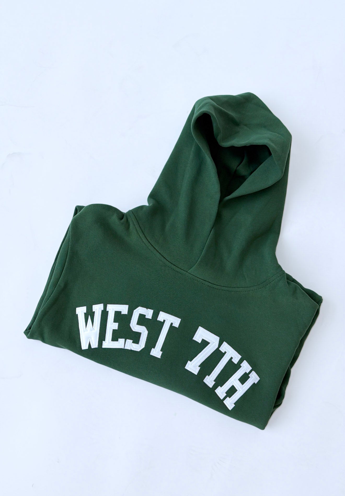 Embroidered West 7th Hood