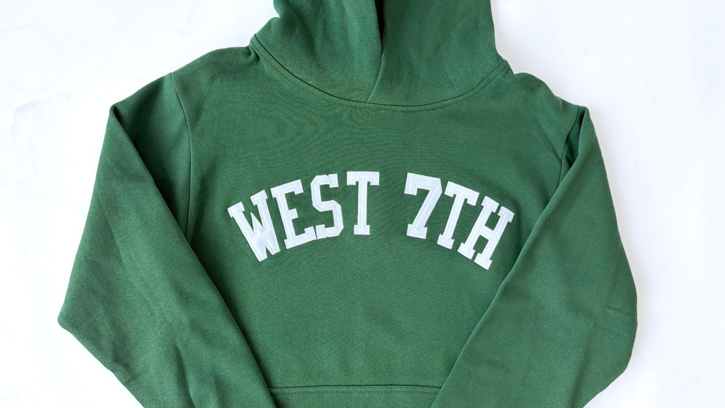 Embroidered West 7th Hood